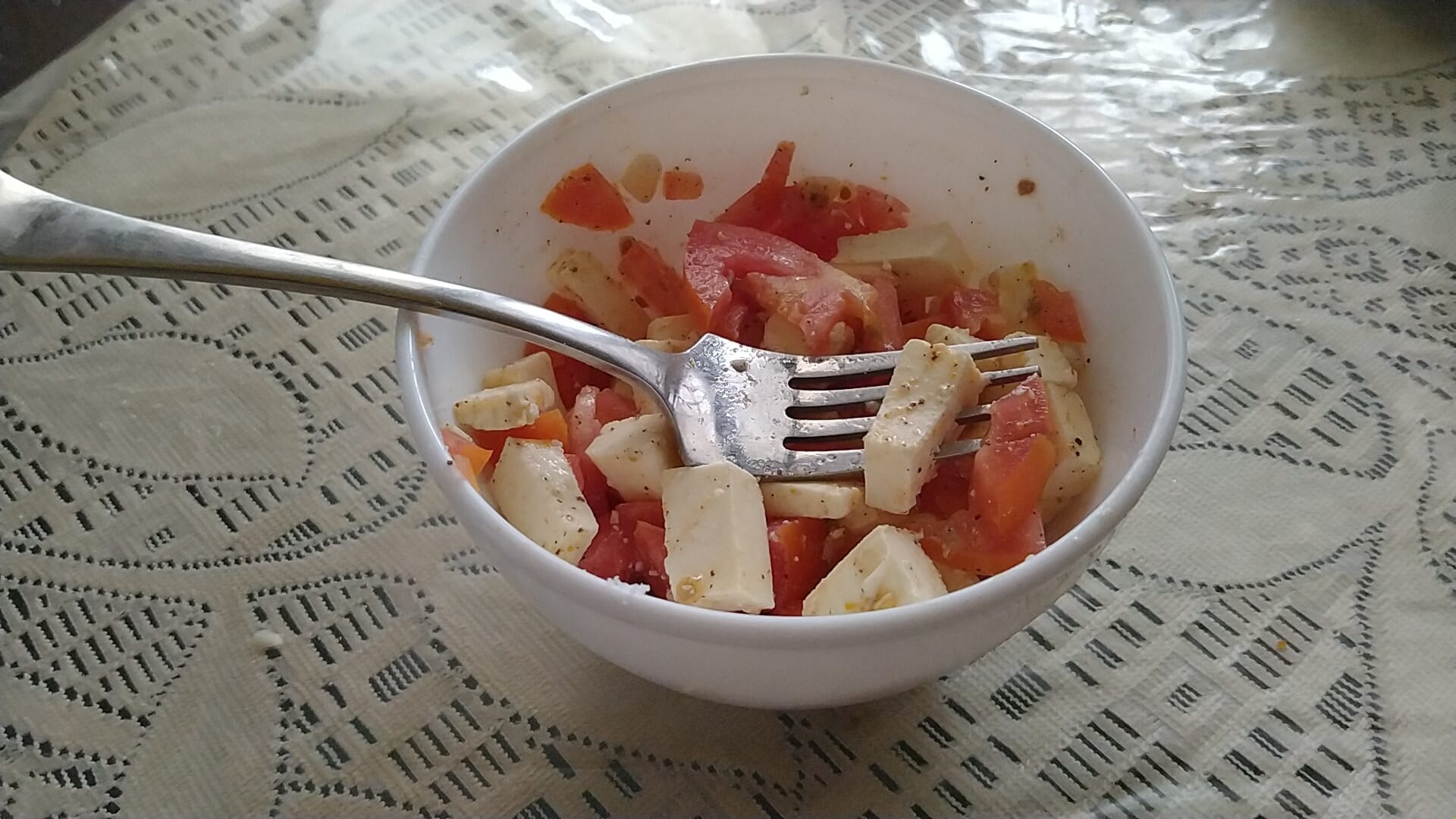 Paneer Tomato Salad